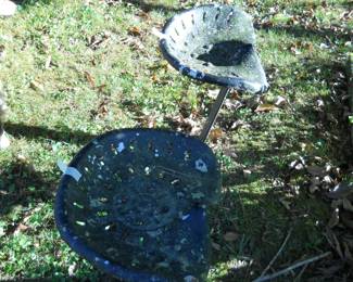 tractor seats made in to yard stools