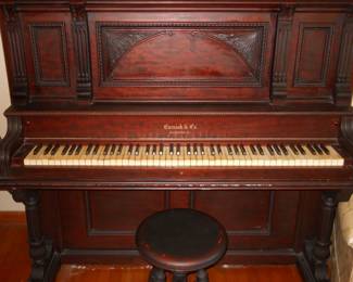 Vintage Cornish & co.  uprite piano
