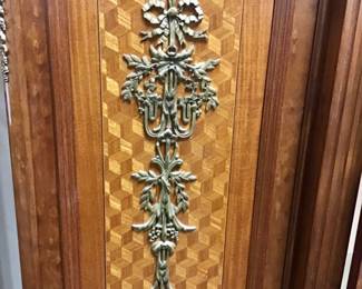 Louis XV Parquetry Cabinet, lighted. 