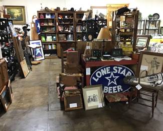 Large Lonestar beer sign, metal. 24 x 35. 