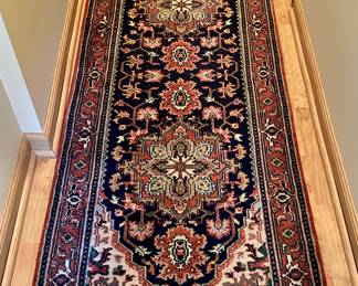 Beautiful Hand-Knotted Runner Rug