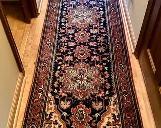 Beautiful Hand-Knotted Runner Rug