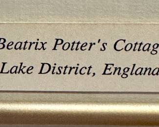 Beatrix Potter's Cottage. Lake District, England