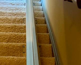 Available for Pre-Sale $1,250.00. Bruno Industries Model # SRE-3050. Installed in 5/23 Like New Condition. Original Price was $3600.00 300lb Capacity, Smooth operation with 2 remotes. Excellent Condition...! Straight Stair set-up. Installation avail.