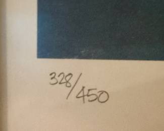 "Pensive" Hawaii 1992 by Roy Tabora Limited Edition Print : Lithograph Size : 21x28 in | Edition : From the Edition of 328/450. This a stunning piece of art especially if you love Hawaii.