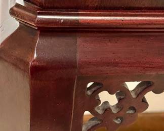 Henredon Rosewood Asian Style Sofa Table.