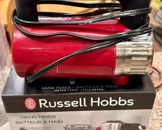 Russel Hobbs Hand Mixer in Red