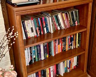 Another Bookshelf with Books in Family Room