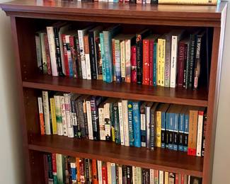 We have 5 Bookcases like these and Tons of Hard and Softcover Books. Great Collection of over 1000 Books ++.