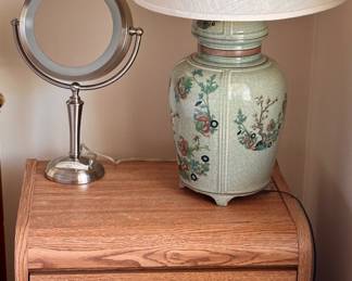 '70's Style 2 Drawer Side Table