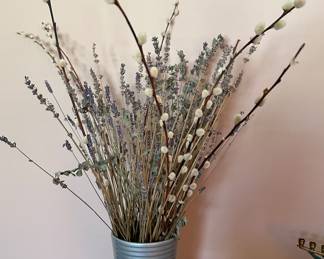 Vase with Pussywillow Branches