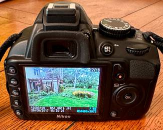 Awesome Nikon D3100 Digital SLR Camera with Nikon DX AF-S NIKKOR 18-55mm 1:3.5-5,6G. Built-In Flash, Nikon Battery LITHIUM ION BATTERY PACK EN-EL14
7.4 V 1030mAh 7.7 Wh, 2 8G and BATTERY CHARGER MH-24, 2 Fujifilm 8G Elite and Performance SD Cards.