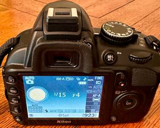 Awesome Nikon D3100 Digital SLR Camera with Nikon DX AF-S NIKKOR 18-55mm 1:3.5-5,6G. Built-In Flash, Nikon Battery LITHIUM ION BATTERY PACK EN-EL14
7.4 V 1030mAh 7.7 Wh, 2 8G and BATTERY CHARGER MH-24, 2 Fujifilm 8G Elite and Performance SD Cards.