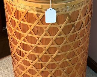 Rattan Hamper, very cool
