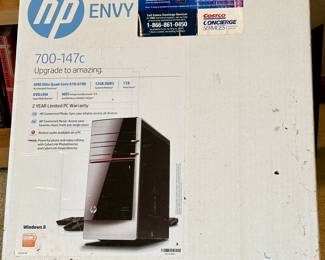 HP Envy 700-147c Desktop Computer Tower: 12GB Memory, 1TB Hard Drive, AMD Processor, DVD+RW and Beats Sound