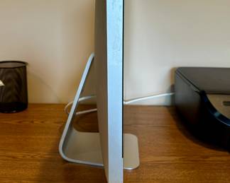 Apple iMac All in One Desktop Computer with Apple Magic Bluetooth Keyboard and Magic Mouse.