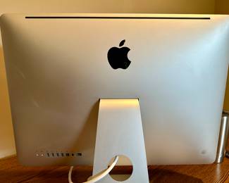 Apple iMac All in One Desktop Computer with Apple Magic Bluetooth Keyboard and Magic Mouse.