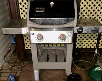 Newer Natural Gas Weber Spirit II with 2 Burners.