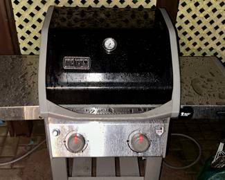 Newer Natural Gas Weber Spirit II with 2 Burners.