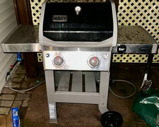 Newer Natural Gas Weber Spirit II with 2 Burners.