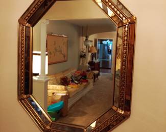 Vintage wall mirror.