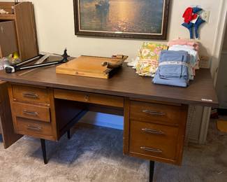 Tall Desk/Work table.  Waist high.  