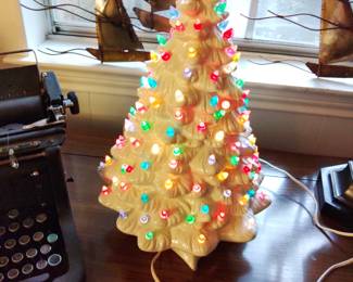 H&M vintage 24" ceramic Christmas tree.
