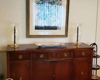 Mahogany sideboard