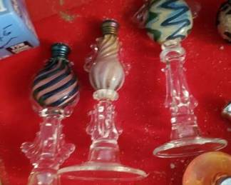 Unusual hand blown salts