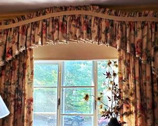 More custom drapes with bedding to match
