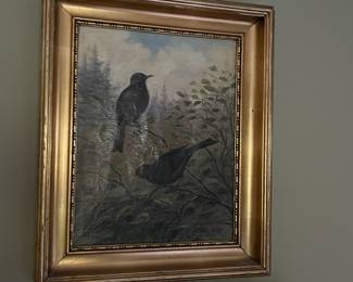 19th Century English Oil on Canvas