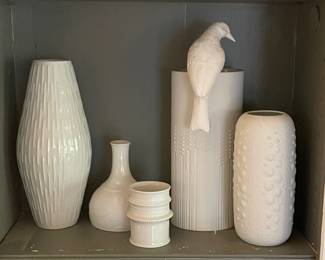 Mid Century Scandinavian Bisque Pottery