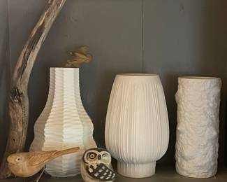 Mid Century Scandinavian Bisque Pottery