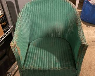 Antique Wicker Chair