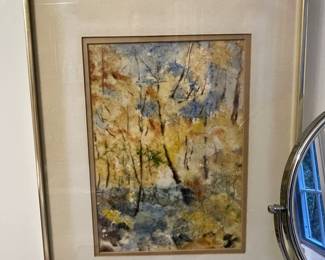 Mid Century Watercolor