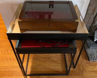 Enamel on Steel Nesting Tables