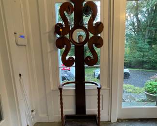 Antique English Hall Tree