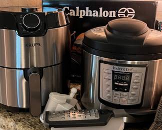 Calphalon, Krups, Instant Pot