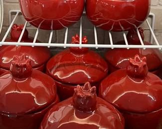 Vintage Pomegranate Soup Tureens