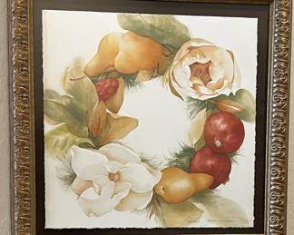 Art Jeanne Bonine 12/450 Floral Wreath