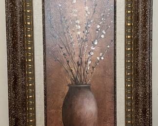 Art Pussy Willow in Vase