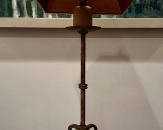 Gold Iron Table Lamp