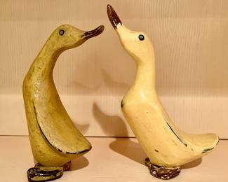 (2) Decorative Ducks