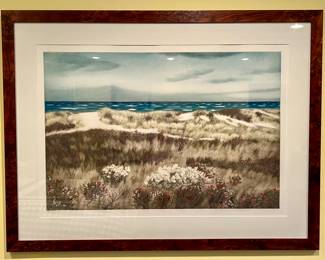 "Dunes" Signed Maryann Mason, 1990 