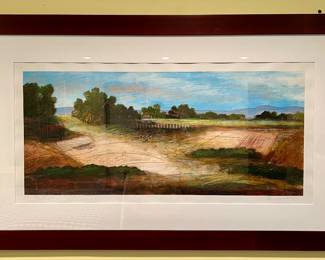 "Early Spring" #1, Signed R. Chapman