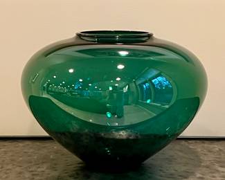 Art Glass Oversized Vase 