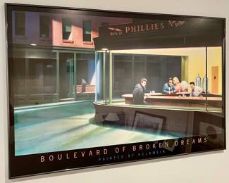 "Boulevard of Broken Dreams" Framed Print