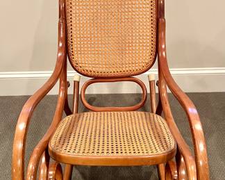 Thonet Caned Rocking Chair