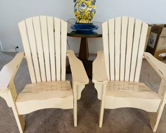 Pair of Child's Adirondack Chairs