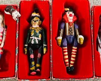 Vintage Wizard of Oz Christmas Ornaments 